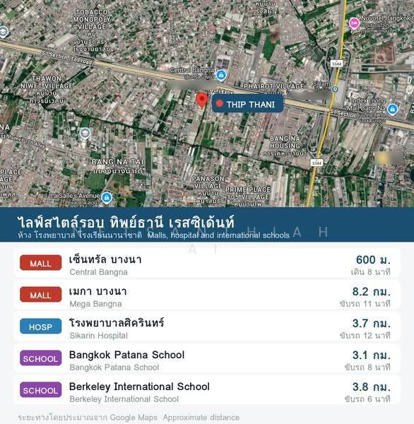 Thip Thani Residence, Bangkok, Soi Bangna-Trad 32, Bangna-Trad Road, Bang Na, Bangkok, Studio, 31 sqm, Condo For Rent, by Netsanthiah Ai, 500549828 - DDproperty.com