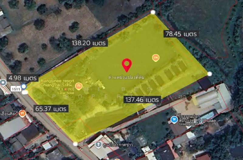 ที่ดินพร้อมสิ่งปลูกสร้างบ้านดู่ เชียงราย, Chiang Rai, Ban Du, Muang Chiang Rai, Chiang Rai, , 10,923 sqm, Land For Sale, by The Best Property ยุ้ย, 500550068 - DDproperty.com