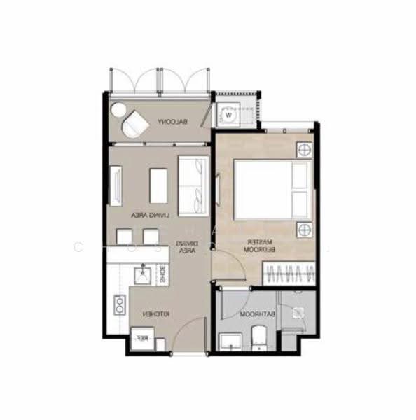 Mori Haus : โมริ เฮาส์, กรุงเทพ, ซอยอ่อนนุช 1/1 ถนนสุขุมวิท 77, พระโขนงเหนือ, วัฒนา, กรุงเทพ, 36 ตร.ม., คอนโด ให้เช่า, โดย Techatat Chosoongnern, 500550098 - DDproperty.com