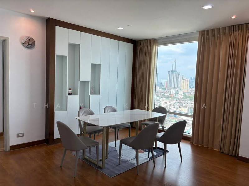 Watermark Chaophraya, Bangkok, Soi Charoennakorn 39-41, Charoennakorn Road, Bang Lam Phu Lang, Khlong San, Bangkok, 3 Bedrooms, 170 sqm, Condo For Rent, by Thanyalak Ajmera, 500550736 - DDproperty.com