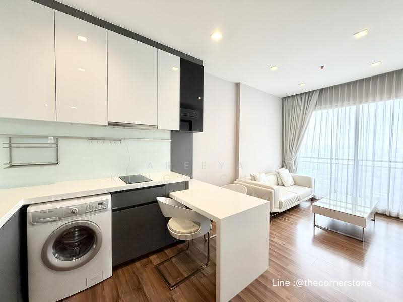 Ivy Ampio, Bangkok, 48 Ratchadaphisek Road, Huai Khwang, Bangkok, 1 Bedroom, 44 sqm, Condo For Rent, by Areeya Kingwichit, 500550818 - DDproperty.com