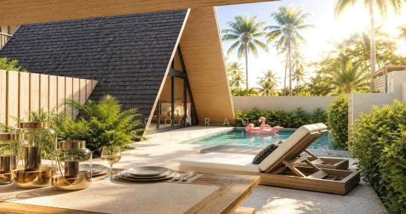 Stylish 2-3 Bed Beachside Pool Villas in Thong Krut, Surat Thani, Lipa Noi, Ko Samui, Surat Thani, 2 Bedrooms, 284 sqm, Villa For Sale, by Conrad Properties, 500550845 - DDproperty.com
