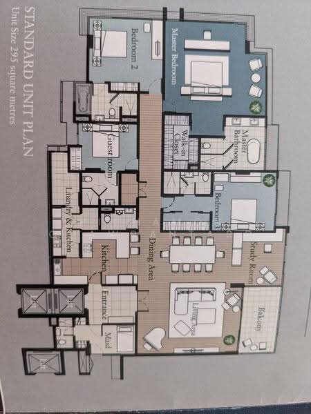 Belgravia Residences, Bangkok, 30/1 Sukhumvit Road, Khong Tan, Khlong Toei, Bangkok, 4 Bedrooms, 298 sqm, Condo For Rent, by Pichamon Chawbantard, 500550891 - DDproperty.com