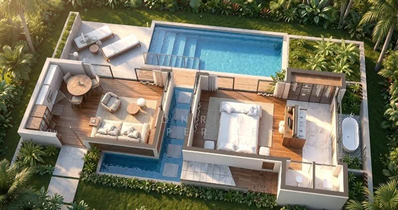 Sleek 1 Bed Sea view Investment Villas in Nathon, Surat Thani, Lipa Noi, Ko Samui, Surat Thani, 1 Bedroom, 105 sqm, Villa For Sale, by Conrad Properties, 500550971 - DDproperty.com
