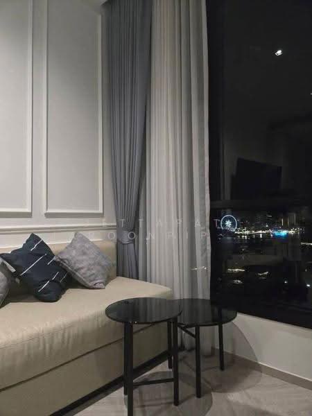 Chapter Charoennakhon–Riverside, Bangkok, Charoennakorn Road, Bang Lam Phu Lang, Khlong San, Bangkok, 1 Bedroom, 26 sqm, Condo For Rent, by Jettapat Jaroonpipatkun, 500551319 - DDproperty.com