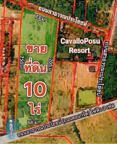 ขายที่ดินวิวภูเขา 10 ไร่ โฉนดครุฑแดง, Nakhon Ratchasima, Khanong Phra, Pak Chong, Nakhon Ratchasima, , 16,000 sqm, Land For Sale, by ทิตา สอนสวัสดิ์, 500551587 - DDproperty.com