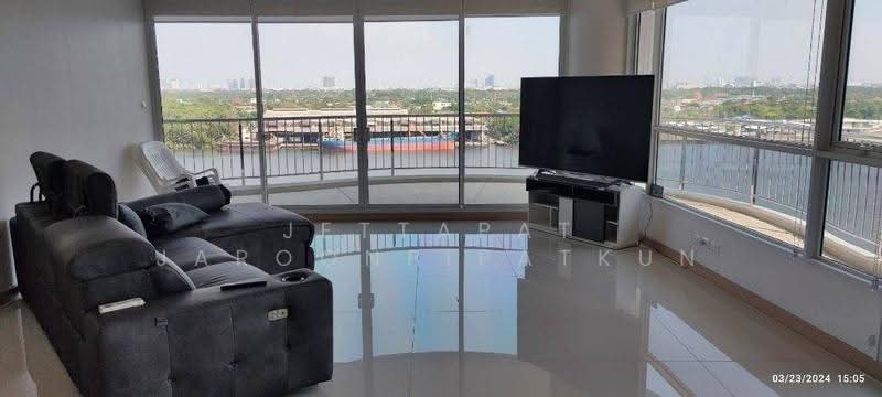 Supalai Riva Grande Rama 3, Bangkok, Rama 3 Road, Chong Nonsi, Yan Nawa, Bangkok, 3 Bedrooms, 283 sqm, Condo For Rent, by Jettapat Jaroonpipatkun, 500552239 - DDproperty.com