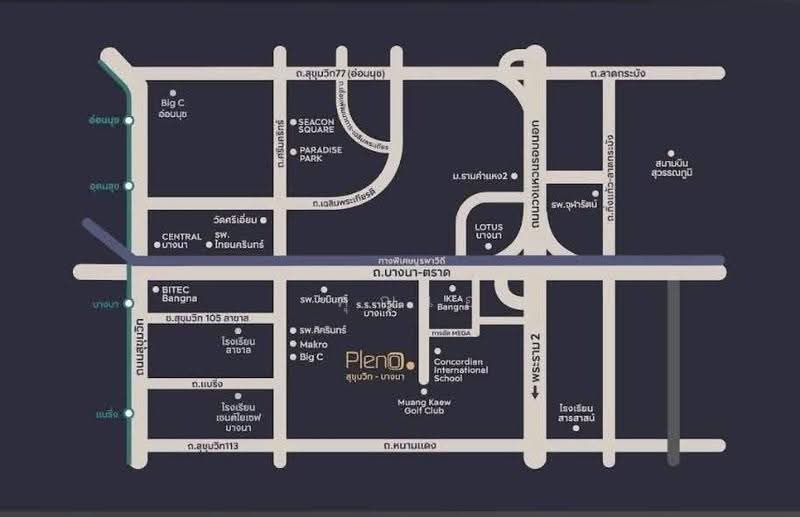 Pleno Sukhumvit-Bangna, Samut Prakan, Bua Nakarin Road, Bang Kaeo, Bang Plee, Samut Prakan, 3 Bedrooms, 107 sqm, Townhouse For Sale, by คุณเอ๋, 500552258 - DDproperty.com