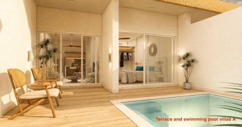 Hot Priced Balinese 1 Bed Pool Villas in Maenam, Surat Thani, Mae Nam, Ko Samui, Surat Thani, 1 Bedroom, 57 sqm, Villa For Sale, by Conrad Properties, 500552296 - DDproperty.com