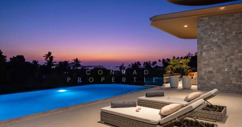 Stylish 3-4 Bed Sea View Pool Villas in Chaweng Noi, สุราษฎร์ธานี, บ่อผุด, เกาะสมุย, สุราษฎร์ธานี, 811 ตร.ม., วิลล่า ขาย, โดย Conrad Properties, 500552337 - DDproperty.com
