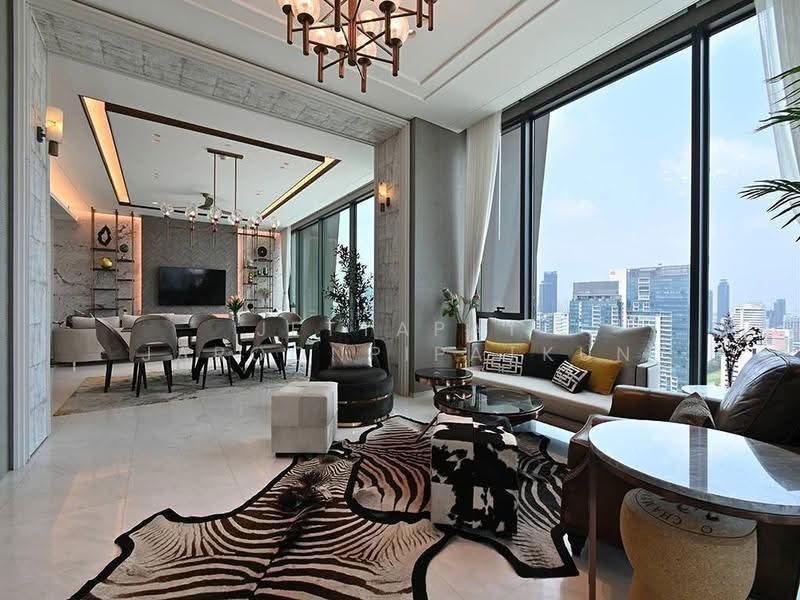 The Residences at Sindhorn Kempinski, Bangkok, 88 Soi Tonson Sarasin Road, Lumphini, Pathum Wan, Bangkok, 4 Bedrooms, 357 sqm, Condo For Rent, by Jettapat Jaroonpipatkun, 500552376 - DDproperty.com