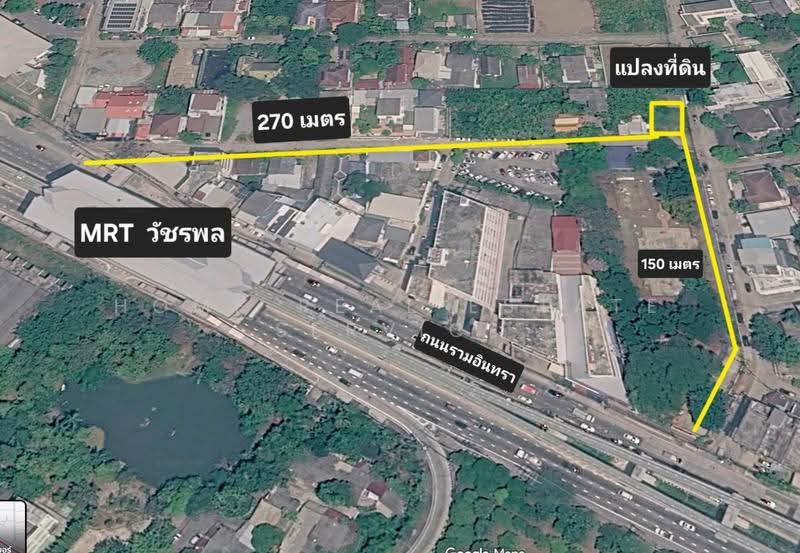 ที่ดินรามอินทรา 61, กรุงเทพ, ท่าแร้ง, บางเขน, กรุงเทพ, 230 ตร.ม., ที่ดิน ให้เช่า, โดย HOME Real Estate Service, 500552490 - DDproperty.com