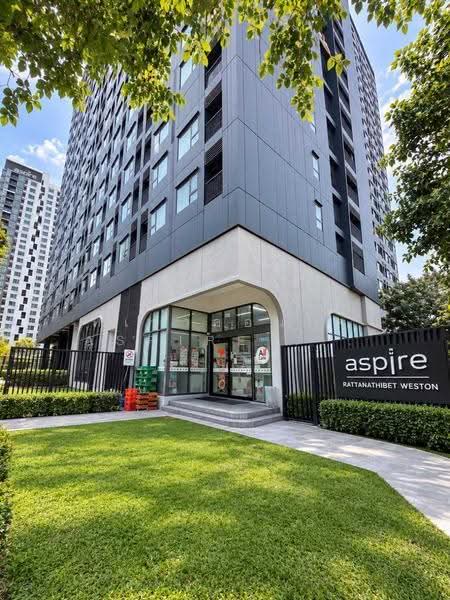 Aspire Rattanathibet Weston : แอสปาย รัตนาธิเบศร์ เวสต์ตัน, นนทบุรี, ถ.รัตนาธิเบศร์, บางกระสอ, เมืองนนทบุรี, นนทบุรี, 31 ตร.ม., คอนโด ให้เช่า, โดย คุณกร, 500552677 - DDproperty.com