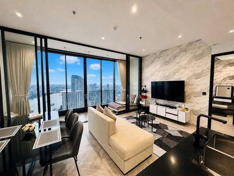 Chapter Charoennakhon–Riverside, Bangkok, Charoennakorn Road, Bang Lam Phu Lang, Khlong San, Bangkok, 2 Bedrooms, 79 sqm, Condo For Rent, by Sarena Choengsamor, 500552865 - DDproperty.com