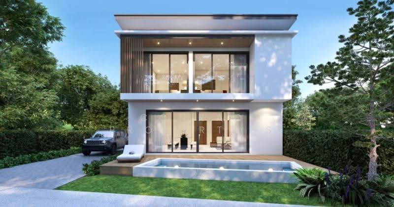 Modern 3-4 Bed Garden Pool Villas for Sale in Bophut, Surat Thani, Bo Put, Ko Samui, Surat Thani, 3 Bedrooms, 285 sqm, Villa For Sale, by Conrad Properties, 500553100 - DDproperty.com