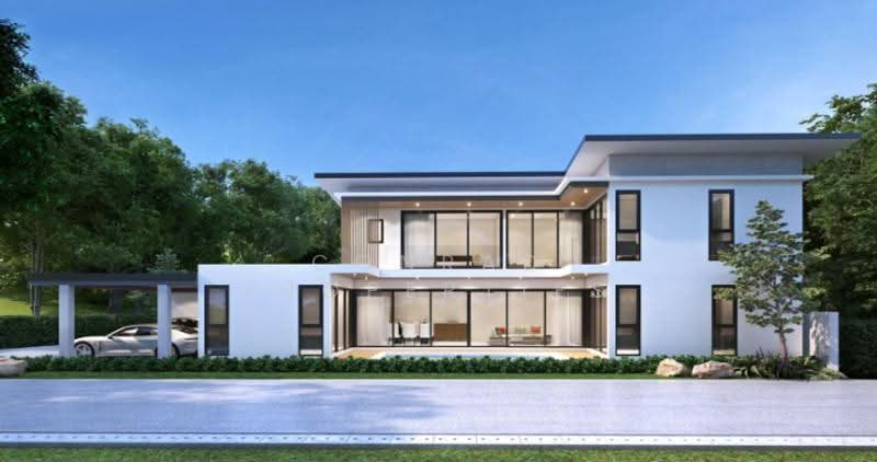 Modern 3-4 Bed Garden Pool Villas for Sale in Bophut, Surat Thani, Bo Put, Ko Samui, Surat Thani, 3 Bedrooms, 285 sqm, Villa For Sale, by Conrad Properties, 500553100 - DDproperty.com