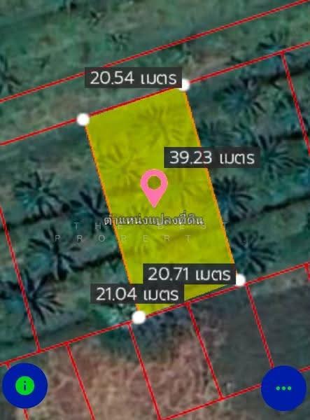 ที่ดินท่าซัก นครศรีธรรมราช, Nakhon Si Thammarat, Tha Sak, Muang Nakhon Sri Thammarat, Nakhon Si Thammarat, , 802 sqm, Land For Sale, by The Best Property เบล, 500553181 - DDproperty.com