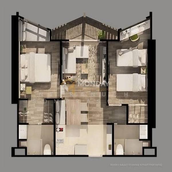 Triple Y Residence Samyan, กรุงเทพ, ถนนพระรามที่ 4, วังใหม่, ปทุมวัน, กรุงเทพ, 66 ตร.ม., คอนโด ขาย, โดย Neeranuch Somprasong, 500554014 - DDproperty.com