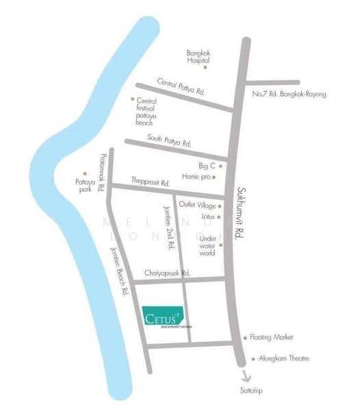 Cetus Beachfront, Chon Buri (Pattaya), Village No. 12 422 Jomtiensaineung Rd, Na Kloe, Bang Lamung (Pattaya), Chon Buri (Pattaya), 1 Bedroom, 40 sqm, Condo For Sale, by Melinda Lonuch, 500554211 - DDproperty.com