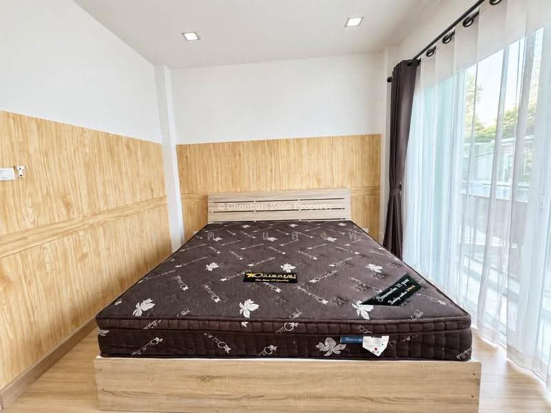 มาใหม่ ให้เช่า บ้านแฝด ม.ทริโอทาวน์ ไร่กล้วย ศรีราชา, chon-buri, Surasak, Si Racha, Chon Buri (Pattaya), 3 Bedrooms, 120 sqm, Semi-Detached House (Twin House) For Rent, by Dusit Saengfa, 500554335 - DDproperty.com