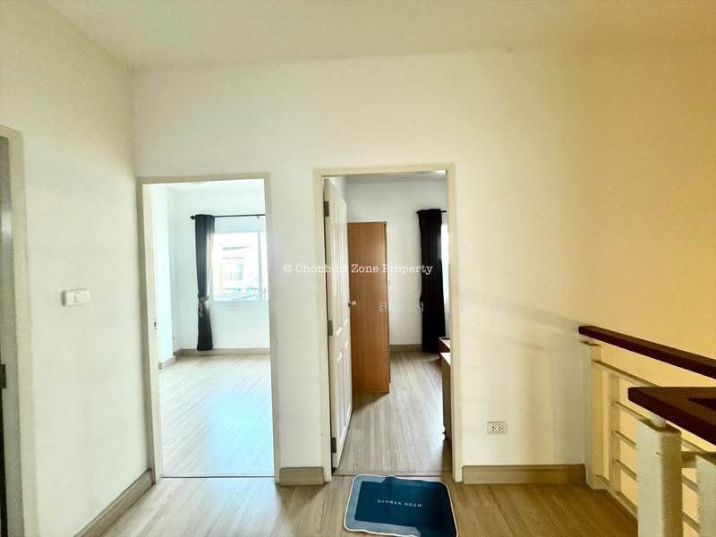 มาใหม่ ให้เช่า บ้านแฝด ม.ทริโอทาวน์ ไร่กล้วย ศรีราชา, chon-buri, Surasak, Si Racha, Chon Buri (Pattaya), 3 Bedrooms, 120 sqm, Semi-Detached House (Twin House) For Rent, by Dusit Saengfa, 500554335 - DDproperty.com