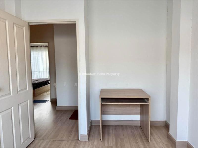 มาใหม่ ให้เช่า บ้านแฝด ม.ทริโอทาวน์ ไร่กล้วย ศรีราชา, chon-buri, Surasak, Si Racha, Chon Buri (Pattaya), 3 Bedrooms, 120 sqm, Semi-Detached House (Twin House) For Rent, by Dusit Saengfa, 500554335 - DDproperty.com