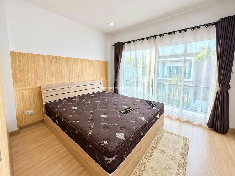 มาใหม่ ให้เช่า บ้านแฝด ม.ทริโอทาวน์ ไร่กล้วย ศรีราชา, chon-buri, Surasak, Si Racha, Chon Buri (Pattaya), 3 Bedrooms, 120 sqm, Semi-Detached House (Twin House) For Rent, by Dusit Saengfa, 500554335 - DDproperty.com
