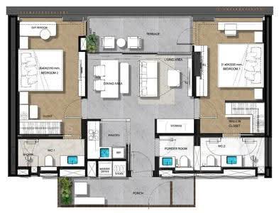 ขาย - Mulberry Grove The Forestias Condo : มัลเบอร์รี โกรฟ เดอะ ฟอเรสเทียส์ คอนโด, สมุทรปราการ
