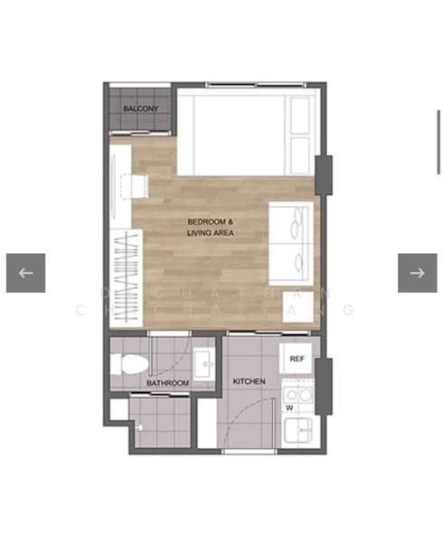 The Muve Pradipat, Bangkok, 9 Soi Pradipat 23, Samsen Nai, Phaya Thai, Bangkok, 1 Bedroom, 25 sqm, Condo For Rent, by Dechatorn Chichaiyang, 500554486 - DDproperty.com