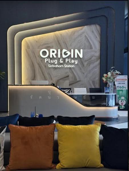 Origin Plug & Play Sirindhorn Station, Bangkok, 91 Sirindhorn Road, Bang Phlat, Bang Phlat, Bangkok, 1 Bedroom, 35 sqm, Condo For Rent, by บุษบา รัตนวงษ์ชัย, 500554958 - DDproperty.com