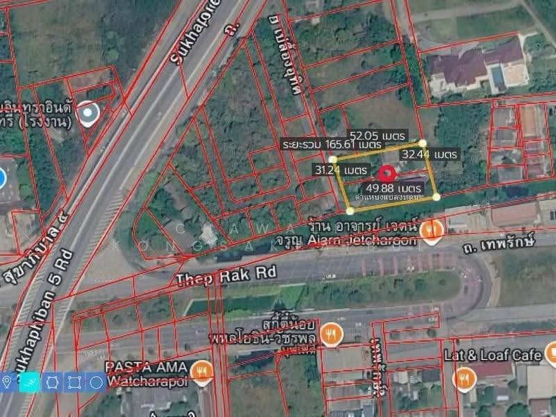 Land for Sale: 1 Rai – Soi Sukhaphiban 5 Soi 18 (Soi Plueang Uthit). 31-meter frontage, Bangkok, สุขาภิบาล 5, Tha Rang, Bang Khen, Bangkok, , 1,600 sqm, Land For Sale, by CHAWALIT KONGSAKPAIBUL, 500555049 - DDproperty.com