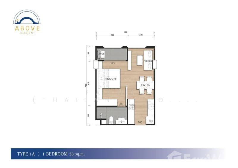 Above Element Condo : อะโบฟ เอเลเมนท์, ภูเก็ต, เชิงทะเล, ถลาง, ภูเก็ต, 38 ตร.ม., คอนโด ขาย, โดย Fazwaz (Thailand) Co., Ltd., 500555120 - DDproperty.com