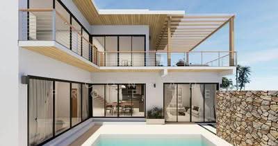 ขาย - Modern 3 Bed Villa Near Fisherman’s Village in Bophut, สุราษฎร์ธานี