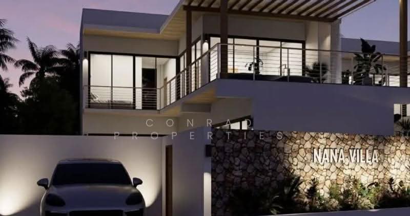 Modern 3 Bed Villa Near Fisherman’s Village in Bophut, สุราษฎร์ธานี, บ่อผุด, เกาะสมุย, สุราษฎร์ธานี, 240 ตร.ม., วิลล่า ขาย, โดย Conrad Properties, 500555274 - DDproperty.com