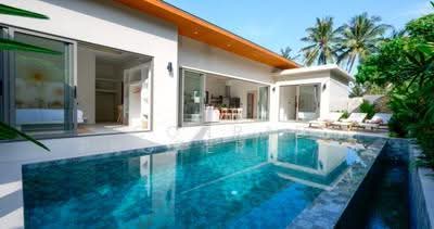 ขาย - Tropical 3 Bed Modern Pool Villa for Sale in Maenam, สุราษฎร์ธานี