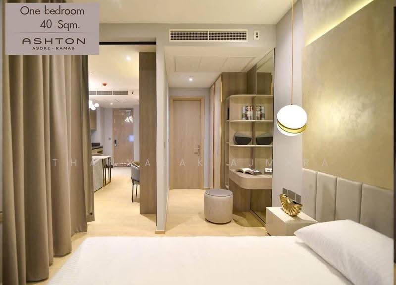 ASHTON Asoke-Rama 9, Bangkok, 469 Asoke-Dindaeng Road, Din Daeng, Bangkok, 1 Bedroom, 40 sqm, Condo For Rent, by Thanyalak Ajmera, 500555696 - DDproperty.com