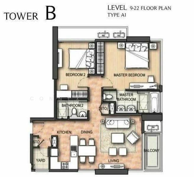 AGUSTON Sukhumvit 22, Bangkok, 140 Sukhumvit Road, Khlong Toei, Bangkok, 2 Bedrooms, 96 sqm, Condo For Sale, by Connex Property, 500555843 - DDproperty.com