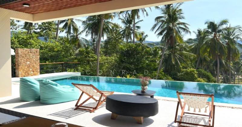 Sleek 5 Bedroom Luxury Sunset View Villa in Maenam, Surat Thani, Mae Nam, Ko Samui, Surat Thani, 5 Bedrooms, 1,255 sqm, Villa For Sale, by Conrad Properties, 500555965 - DDproperty.com