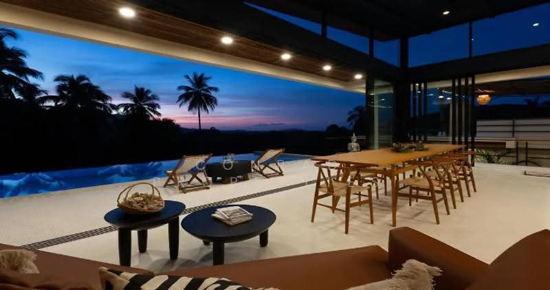 Sleek 5 Bedroom Luxury Sunset View Villa in Maenam, สุราษฎร์ธานี, แม่น้ำ, เกาะสมุย, สุราษฎร์ธานี, 1,255 ตร.ม., วิลล่า ขาย, โดย Conrad Properties, 500555965 - DDproperty.com