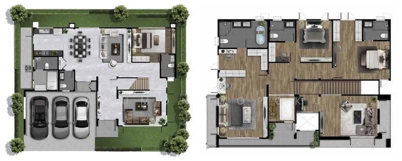 The City Sukhumvit-Onnut, Bangkok, 588/2 Soi On Nut 70/1, Prawet, Bangkok, 4 Bedrooms, 380 sqm, Single Detached House For Rent, by Jarumon Mopoku, 500556167 - DDproperty.com