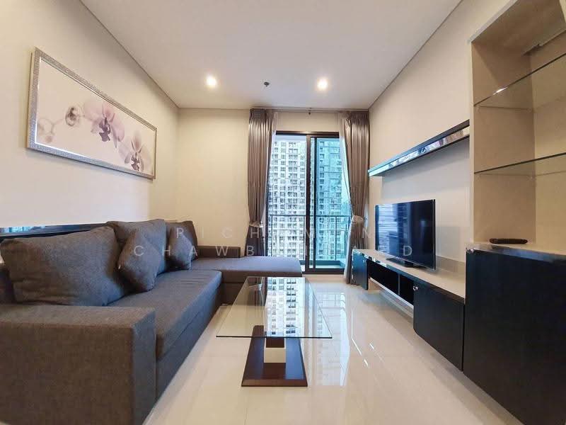 Villa Asoke, Bangkok, 1588 New Petchburi Road, Makkasan, Ratchathewi, Bangkok, 1 Bedroom, 48 sqm, Condo For Rent, by Pichamon Chawbantard, 500556537 - DDproperty.com