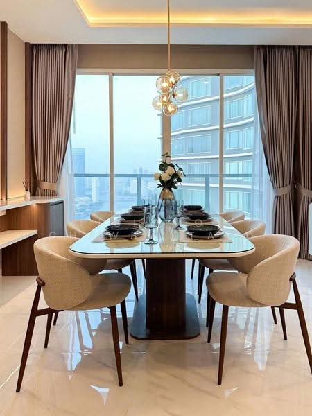Menam Residences, Bangkok, 2088 Charoenkrung Road, Wat Prayakrai, Bang Kho Laem, Bangkok, 2 Bedrooms, 120 sqm, Condo For Rent, by Pichamon Chawbantard, 500556659 - DDproperty.com