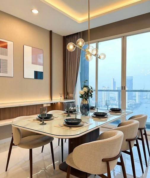 Menam Residences, Bangkok, 2088 Charoenkrung Road, Wat Prayakrai, Bang Kho Laem, Bangkok, 2 Bedrooms, 120 sqm, Condo For Rent, by Pichamon Chawbantard, 500556659 - DDproperty.com