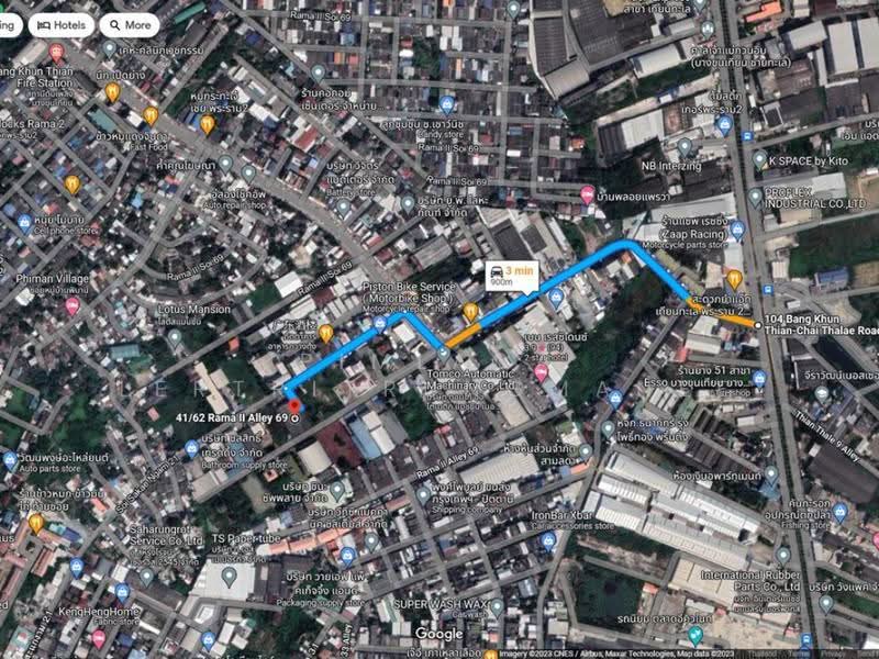 พระราม 2 ซอย 69, Bangkok, Samae Dam, Bang Khun Thian, Bangkok, , 1,500 sqm, Warehouse/Factory For Rent, by Pimlada Lertritrungmanee, 500556804 - DDproperty.com