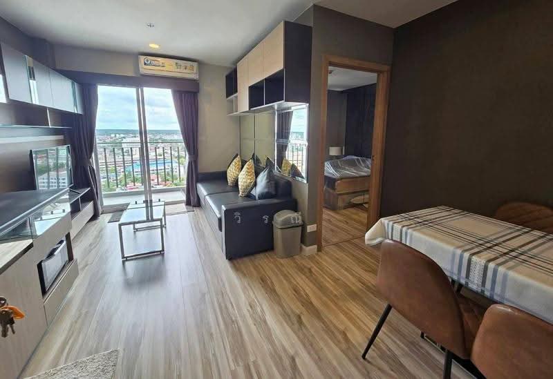 Plus Condo Korat, Nakhon Ratchasima, 988-1 Thanon Mittraphap, Nai Muang, Muang Nakhon Ratchasima, Nakhon Ratchasima, 1 Bedroom, 34 sqm, Condo For Rent, by วิรณี, 500556847 - DDproperty.com