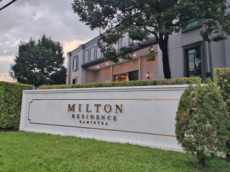 Milton Residence Ramintra : มิลตัน เรสซิเดนซ์ รามอินทรา, กรุงเทพ, 295/4 Soi Ramintra, มีนบุรี, มีนบุรี, กรุงเทพ, 270 ตร.ม., บ้านเดี่ยว ขาย, โดย The Best Property โบว์, 500557230 - DDproperty.com