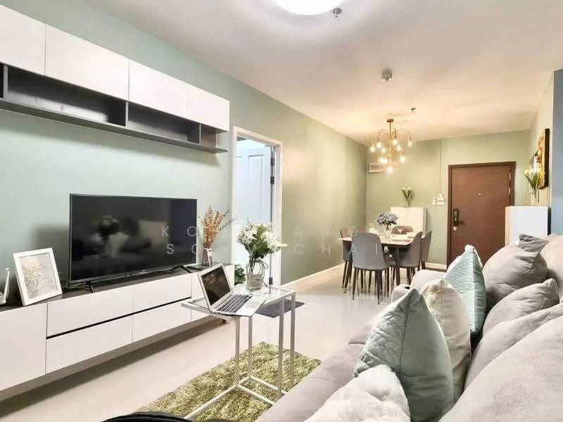 The Green Ninth condominium, Bangkok, Jaturathit, Bang Kapi, Huai Khwang, Bangkok, 2 Bedrooms, 72 sqm, Condo For Rent, by Kornkanok Sonvichai, 500557328 - DDproperty.com