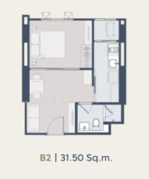 Life Charoennakhon-Sathorn, Bangkok, 670 Charoen Nakhon Road, Bang Lam Phu Lang, Khlong San, Bangkok, 1 Bedroom, 32 sqm, Condo For Sale, by Chanoknan Tangpipattanapong, 500557358 - DDproperty.com