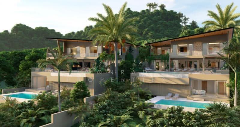 Exquisite 4 Bedroom Luxury Sea View Villas in Bophut, Surat Thani, Bo Put, Ko Samui, Surat Thani, 4 Bedrooms, 1,000 sqm, Villa For Sale, by Conrad Properties, 500557405 - DDproperty.com