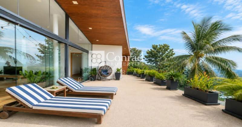 Modern 5 Bed Sea View Villa for Sale in Maenam Hills, Surat Thani, Mae Nam, Ko Samui, Surat Thani, 5 Bedrooms, 874 sqm, Villa For Sale, by Conrad Properties, 500557517 - DDproperty.com